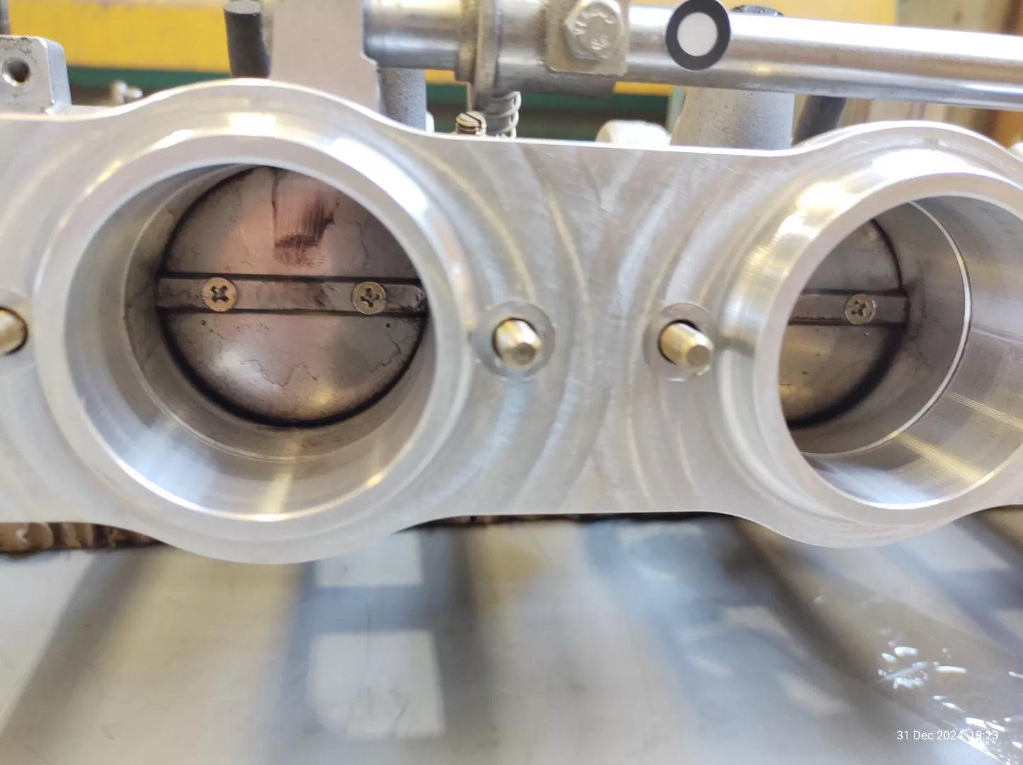 BMW S38 S36b38 M88 50mm CNC Billet Steel Exhaust Flange Turbo 1800 E21 E28 E12 E30 E28 E34 E36 E39 E46