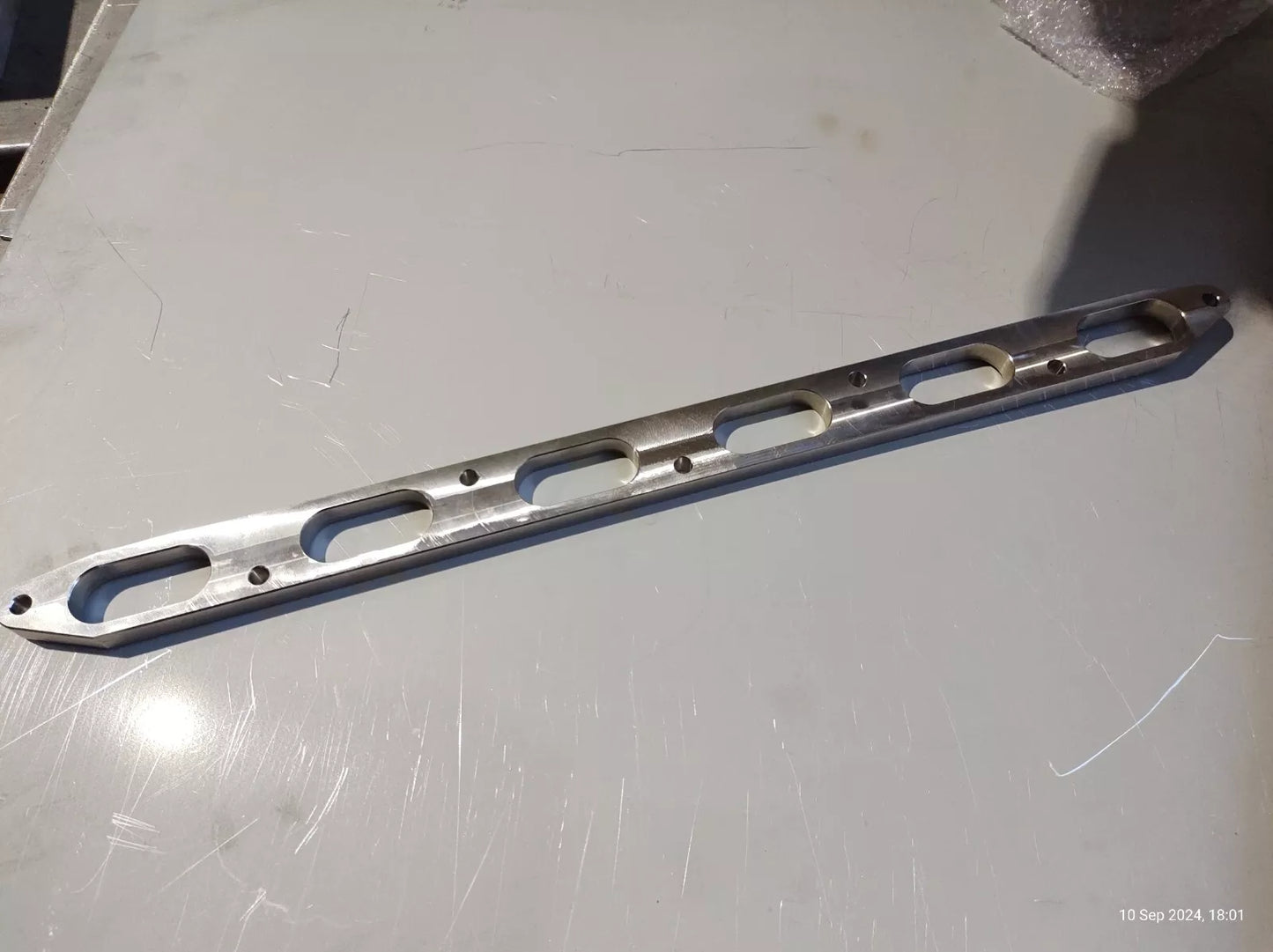 Bmw M50 Intake flange billet 316 stainless steel cnc 1800 E21 E12 E30 E28 E34 E36 E39 E46