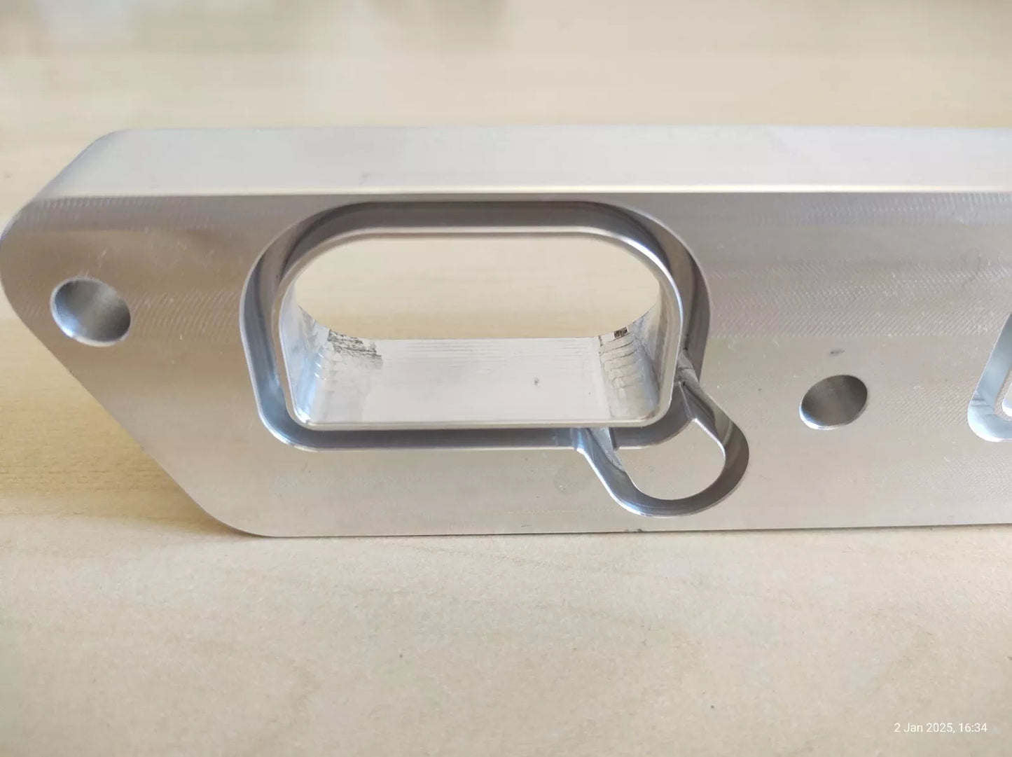 Bmw M54 to M50 Intake flange adapter billet 6061 alloy cnc Custom welded 1800 E21 E12 E30 E28 E34 E36 E39 E46