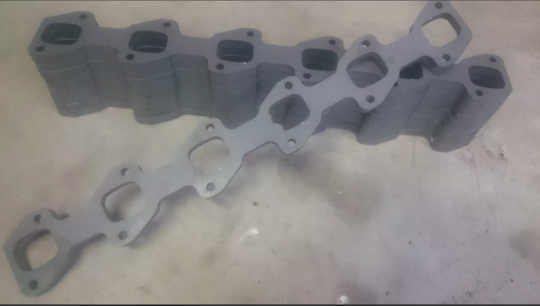 BMW M30 Mild Steel Exhaust Flange Turbo E34 E30 E28 E24 E32