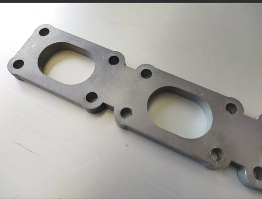 BMW M50 M52 M54 Mild Steel Exhaust Flange Turbo E36 E34 E30 E39 E46