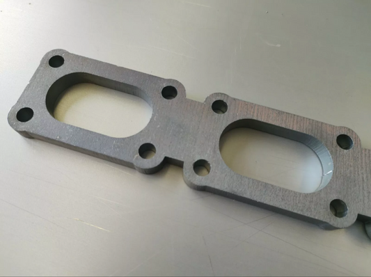 BMW S50B30 S50B32 M3 Mild Steel Exhaust Flange Turbo E36 E34 E30 E39 E46