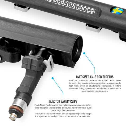 BMW 6cyl S54 fuel rail