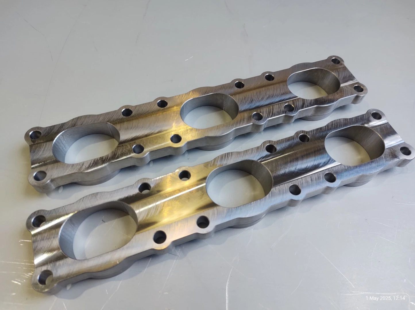 BMW M50 M52 M54 CNC Billet Steel Exhaust Flange Turbo E36 E34 E30 E39 E46