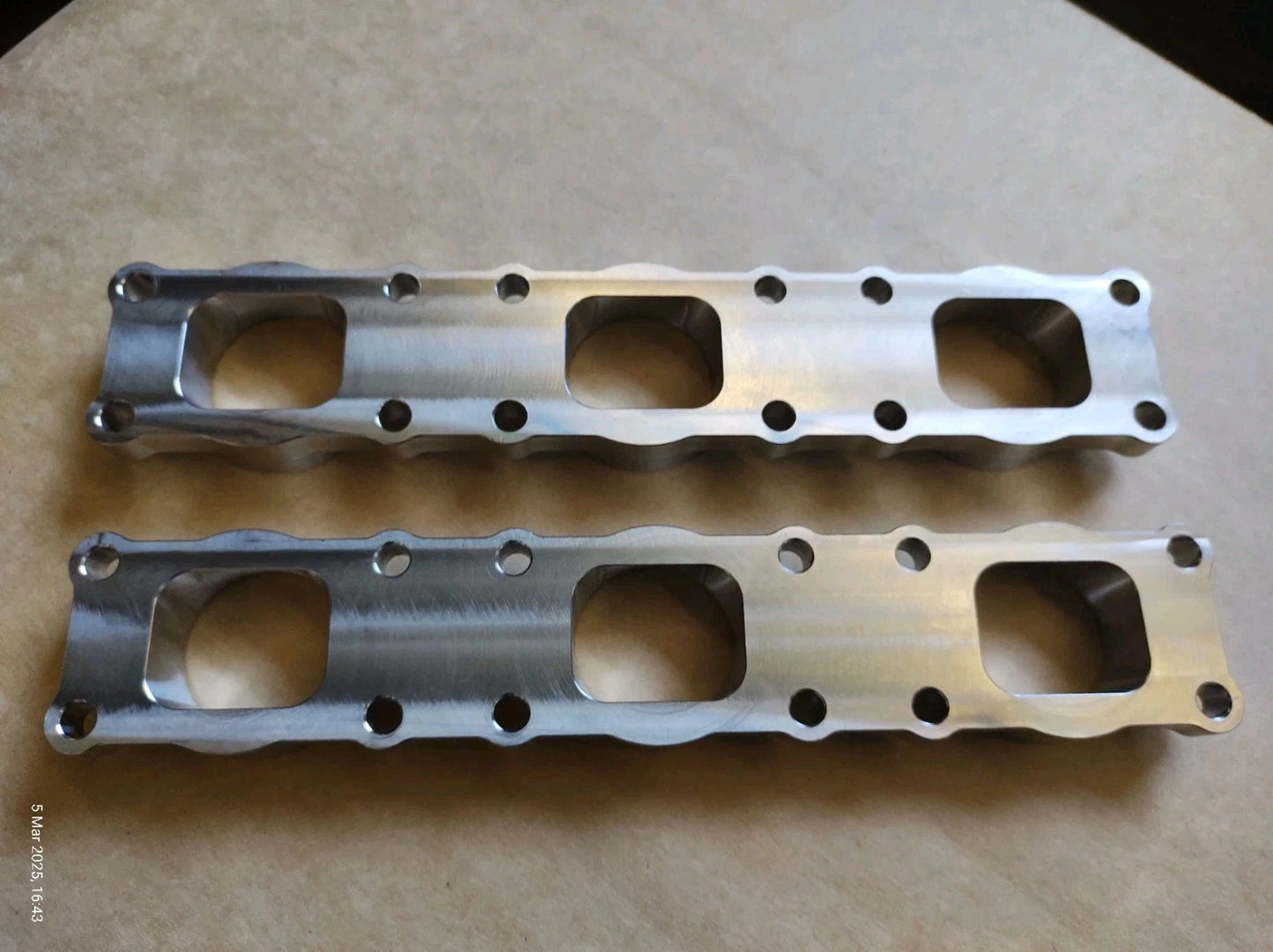 BMW  M52TU M54 CNC Billet Stainless teel Exhaust Flange Turbo E36 E34 E30 E39 E46