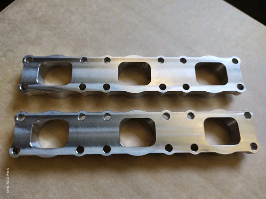 BMW  M52TU M54 CNC Billet Stainless teel Exhaust Flange Turbo E36 E34 E30 E39 E46