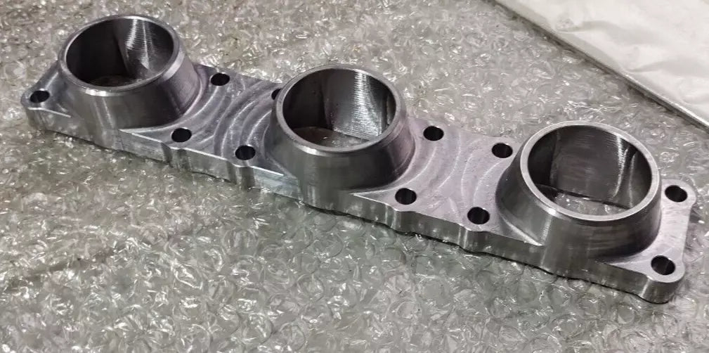 BMW S50 Euro CNC Billet Steel Exhaust Flange Turbo 1800 E21 E28 E12 E30 E28 E34 E36 E39 E46