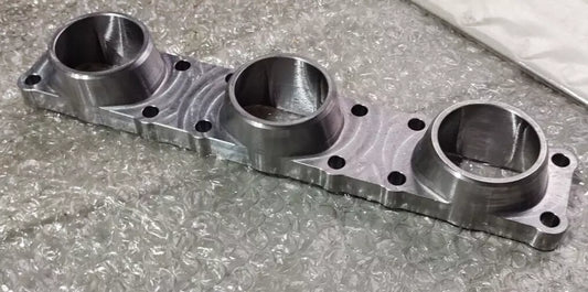 BMW S50 Euro CNC Billet Steel Exhaust Flange Turbo 1800 E21 E28 E12 E30 E28 E34 E36 E39 E46