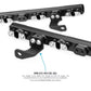 Nuke Performance Billet BMW 6cyl M54 fuel rail Black e30 e39 e46 e60 120-02-103