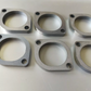 BMW M60 M62 Mild Steel Exhaust Header Flange Plates E34 E30 E39 E46 E46 Turbo