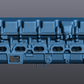 BMW S50B32 Cylinder Head, Cam Tray, Valve Cover