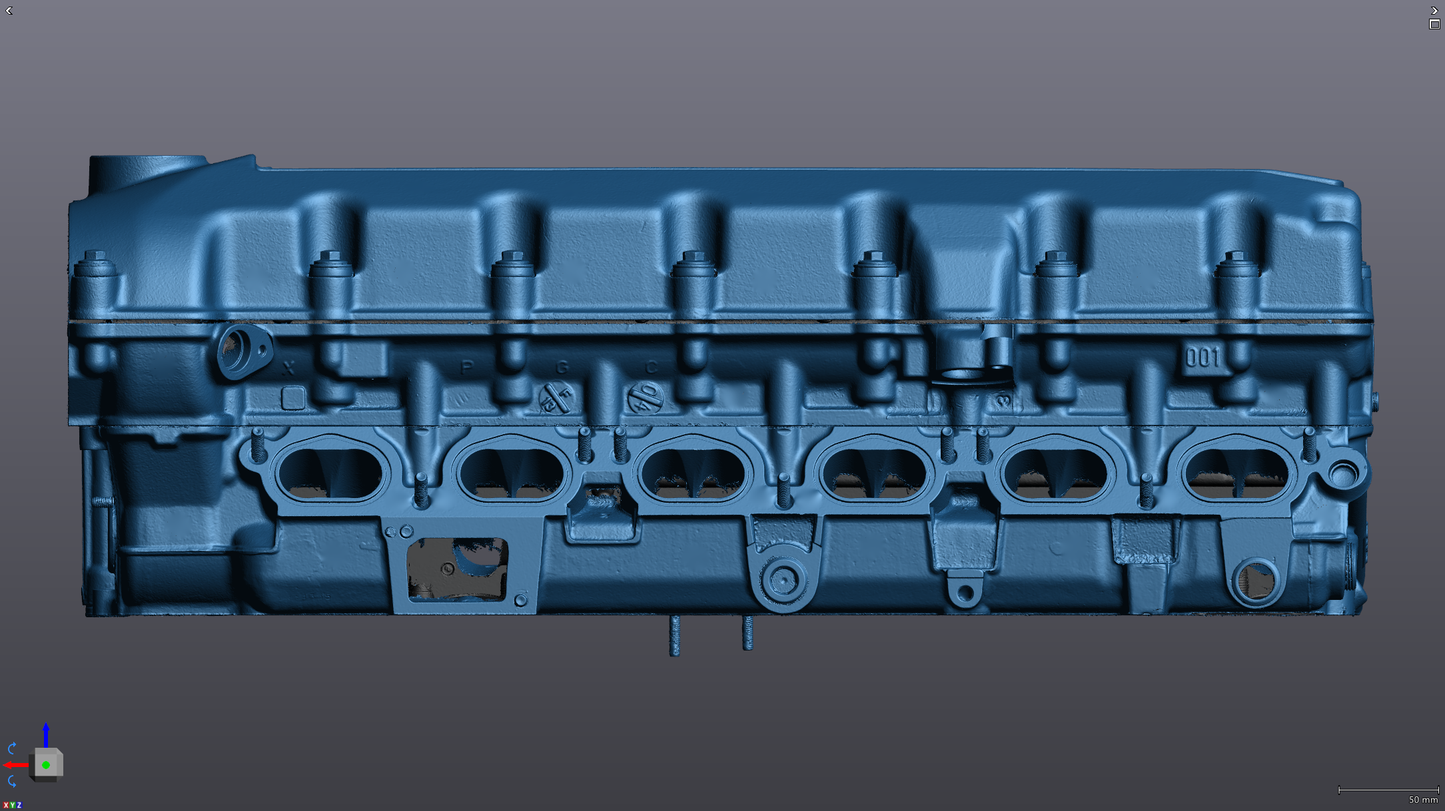 BMW S50B32 Cylinder Head, Cam Tray, Valve Cover